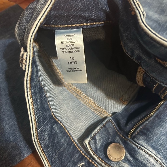 Ever flex high rise- curvy Women's Boot Cut Jeans - Classic Blue 10R - Picture 4 of 4